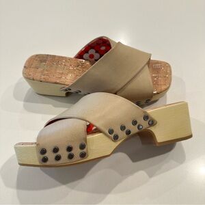 Korks Kork-Ease Draya Sandal Platform Studded‎ Slide Size 9
